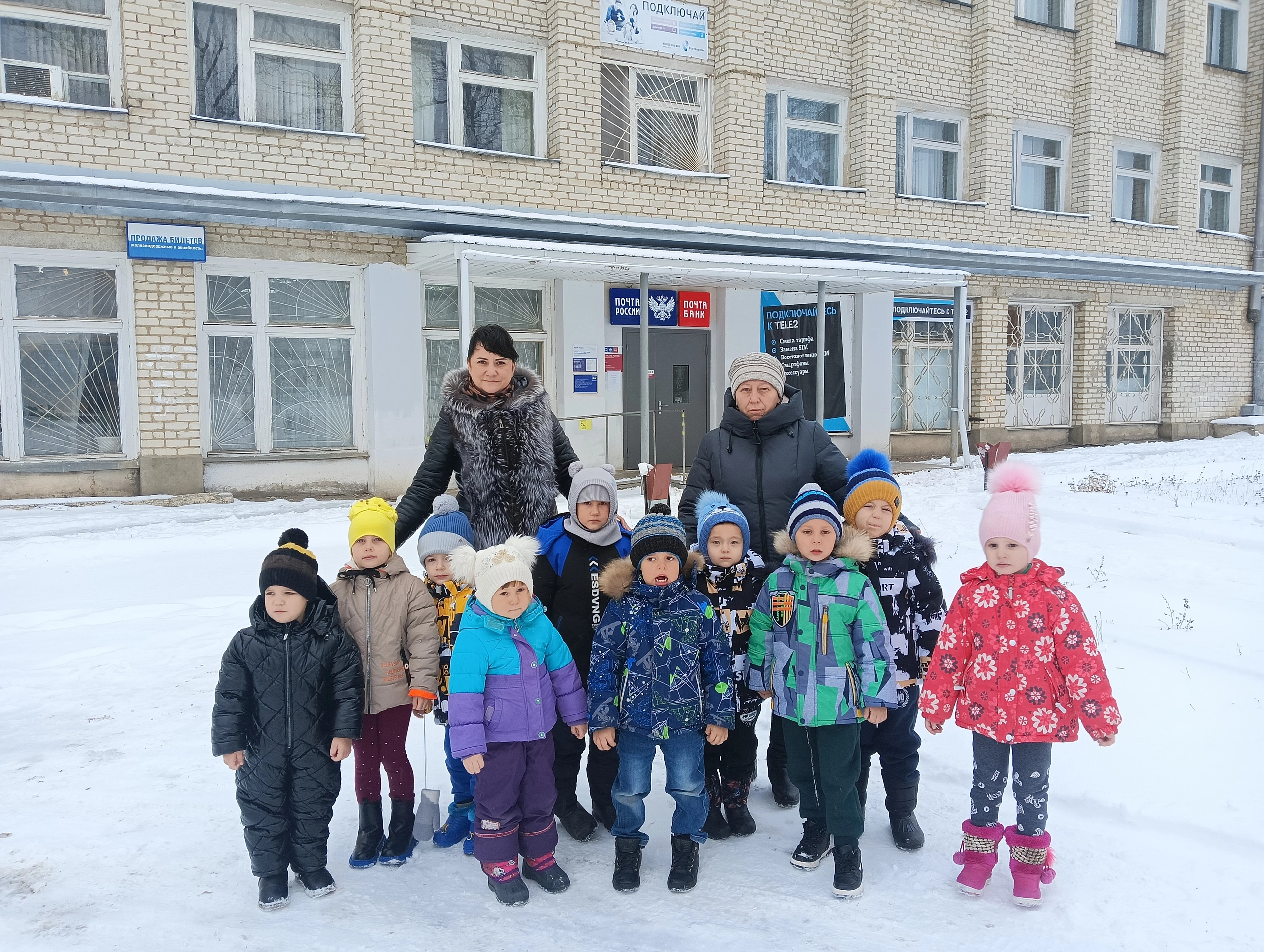 Дошколята Индустриального побывали на экскурсии в Екатериновке